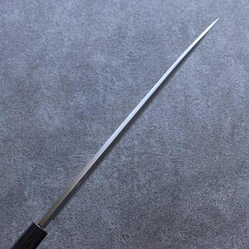 Seisuke Acier Blanc Kasumitogi Yanagiba  300mm Bois de rose Manipuler - japanny-FR