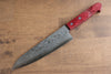 Nao Yamamoto VG10 Damas Gyuto  180mm Bois de pakka rouge Manipuler - japanny-FR