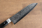 Seisuke VG10 8 Couche de Damas Migaki Terminé Santoku  165mm Bois de pakka noir Manipuler - japanny-FR