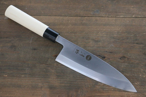 Sakai Takayuki Kasumi Acier Blanc Deba  180mm - japanny-FR