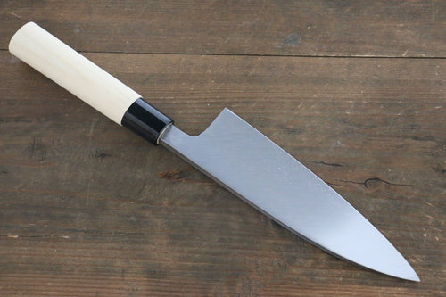 Sakai Takayuki Kasumi Acier Blanc Deba  180mm - japanny-FR