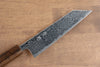 Seisuke Nami AUS10 Finition miroir Damas Bunka  180mm Chêne Manipuler - japanny-FR