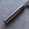 Seisuke Acier Blanc Kasumitogi Deba  180mm Bois de rose Manipuler - japanny-FR