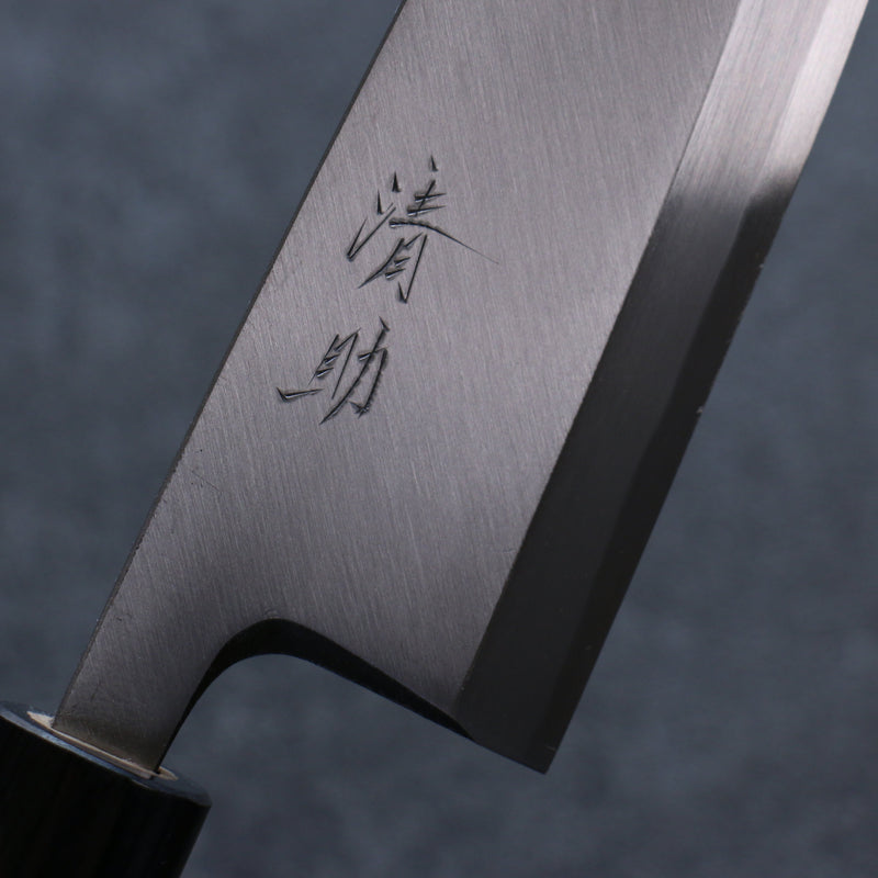 Seisuke Acier Blanc Kasumitogi Deba  180mm Bois de rose Manipuler - japanny-FR