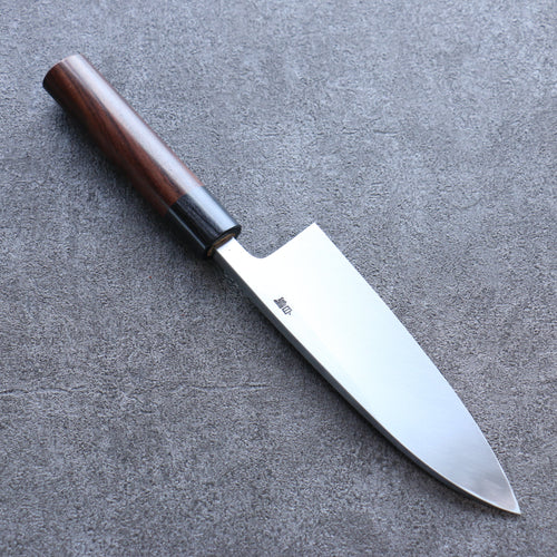 Seisuke Acier Blanc Kasumitogi Deba  165mm Bois de rose Manipuler - japanny-FR