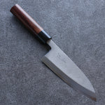 Seisuke Acier Blanc Kasumitogi Deba  150mm Bois de rose Manipuler - japanny-FR