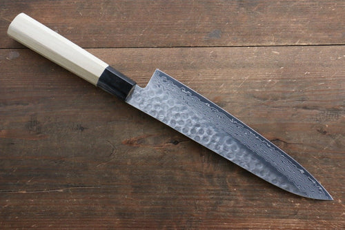 Sakai Takayuki AUS10 45 Couche de Damas Gyuto  210mm Magnolia Manipuler - japanny-FR