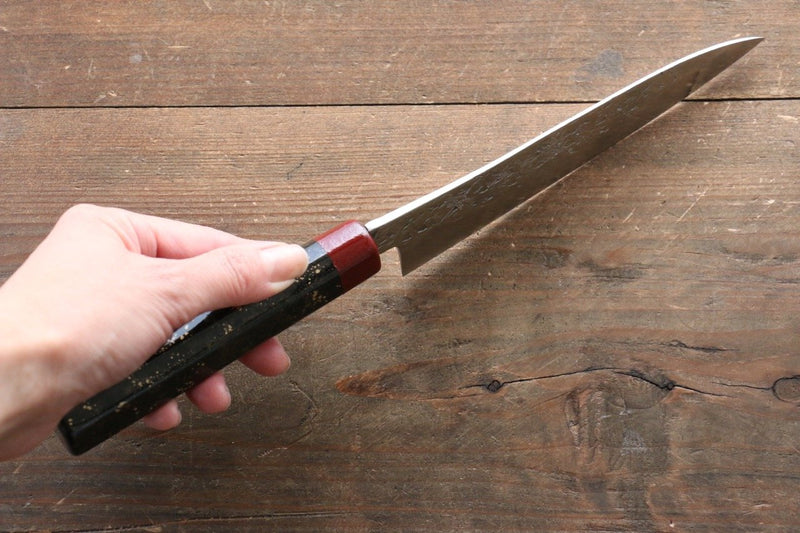Yu Kurosaki Shizuku R2/SG2 Petit Santoku  155mm Enji Laqué Manipuler - japanny-FR