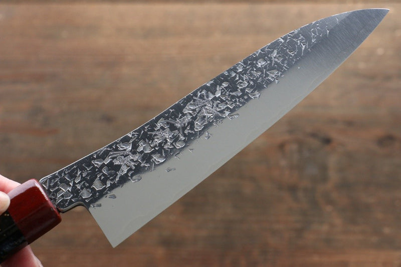 Yu Kurosaki Shizuku R2/SG2 Petit Santoku  155mm Enji Laqué Manipuler - japanny-FR
