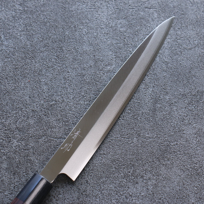 Seisuke VG1 Kasumitogi Yanagiba  210mm Bois de rose Manipuler - japanny-FR