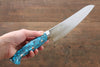 Yu Kurosaki SRS13 Damas Gyuto  210mm Turquoise Manipuler - japanny-FR