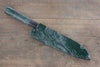 Sakai Takayuki VG10 33-Couches Damas Martelé Santoku  170mm Laqué vert Manipuler - japanny-FR