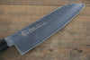 Sakai Takayuki VG10 33-Couches Damas Martelé Santoku  170mm Laqué vert Manipuler - japanny-FR