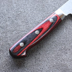 Yoshimi Kato VG10 Damas Migaki Polish Terminé Gyuto  210mm Bois de pakka rouge Manipuler - japanny-FR