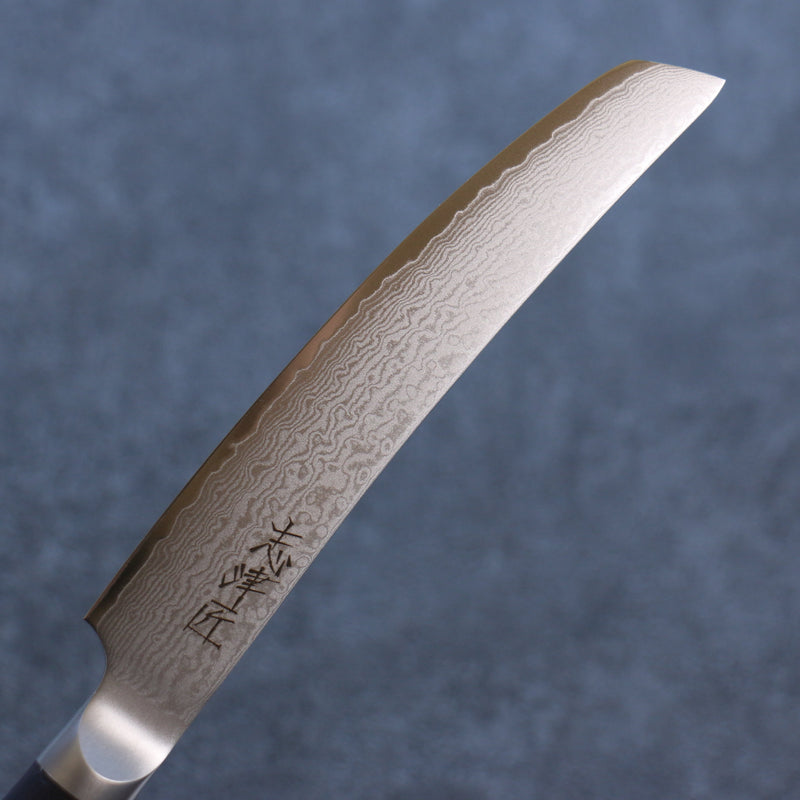 Shizu VG10 Damas couteau à steak  130mm Bois de pakka noir Manipuler - japanny-FR