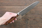 Nao Yamamoto Coreless Damas Santoku  170mm Ironwood Manipuler - japanny-FR