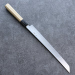 Kikuzuki Acier Blanc No.2 Nashiji Sakimaru Takohiki  270mm Magnolia Manipuler - japanny-FR