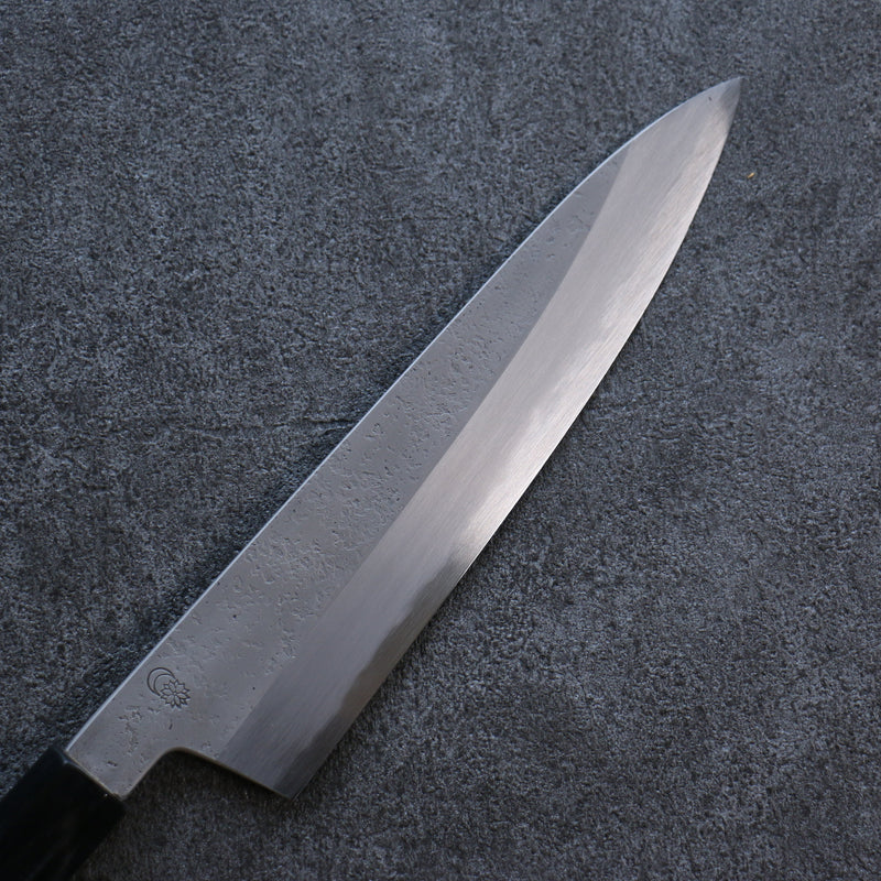 Kikuzuki Acier Blanc No.2 Nashiji Gyuto  210mm Magnolia Manipuler - japanny-FR