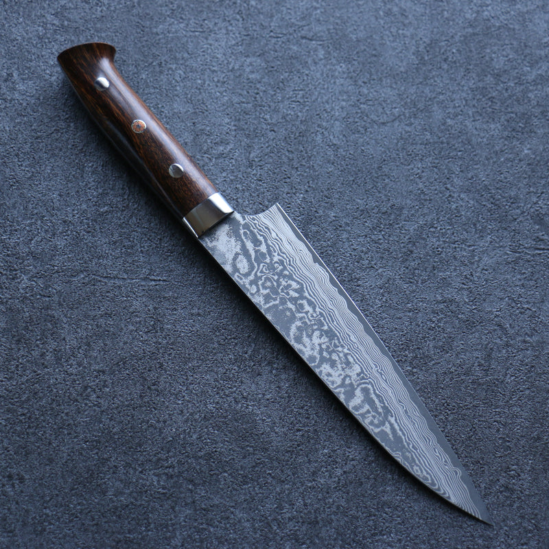 Takeshi Saji R2/SG2 Damas noir Gyuto  180mm Ironwood Manipuler - japanny-FR