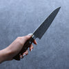 Takeshi Saji R2/SG2 Damas noir Gyuto  180mm Ironwood Manipuler - japanny-FR
