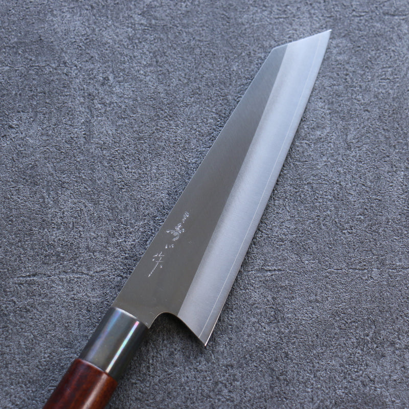 Misuzu VG10 Kasumitogi Bunka  180mm Poignée laquée marron Manipuler - japanny-FR