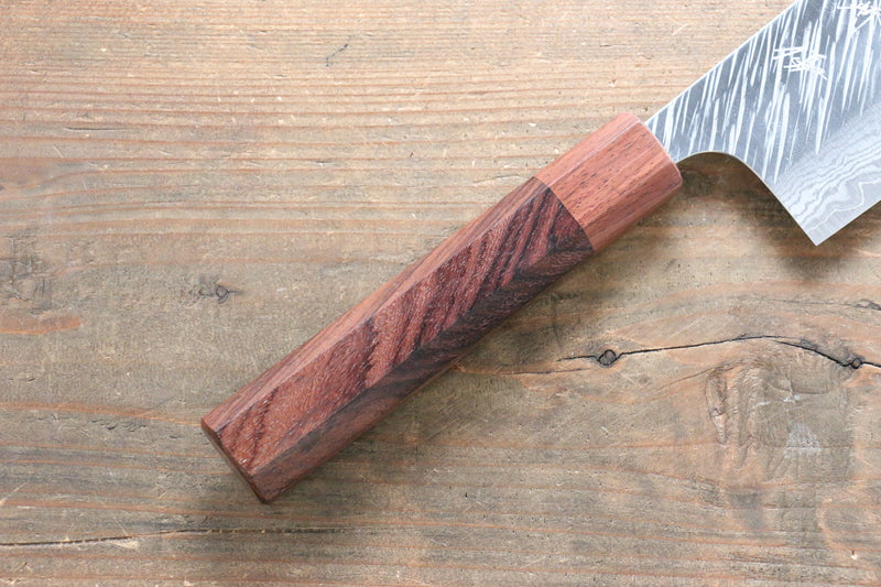Yu Kurosaki Fujin VG10 Martelé Damas Nakiri  165mm Manipuler - japanny-FR