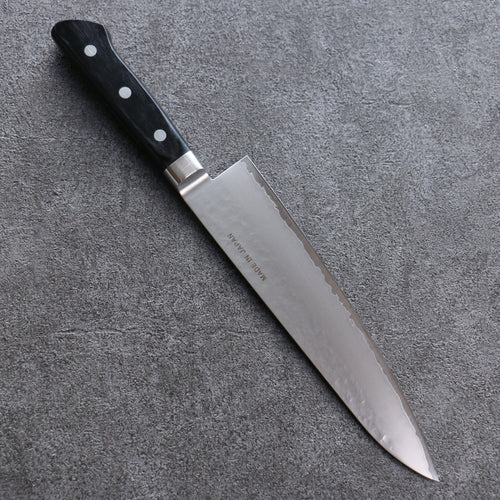 Seisuke VG5 Martelé Kasumitogi Gyuto  210mm Bois de pakka noir Manipuler - japanny-FR