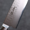 Seisuke VG5 Martelé Kasumitogi Gyuto  210mm Bois de pakka noir Manipuler - japanny-FR