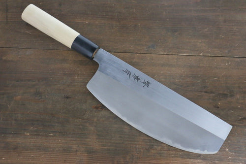 Sakai Takayuki Kasumitogi Acier Blanc couteau à sushi  240mm - japanny-FR