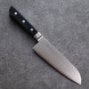 Seisuke VG5 Martelé Kasumitogi Santoku  160mm Bois de pakka noir Manipuler - japanny-FR