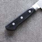 Seisuke VG5 Martelé Kasumitogi Santoku  160mm Bois de pakka noir Manipuler - japanny-FR