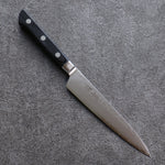 Seisuke VG5 Martelé Kasumitogi Petite-utilité  150mm Bois de pakka noir Manipuler - japanny-FR