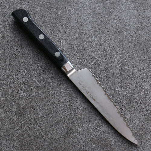 Seisuke VG5 Martelé Kasumitogi Petite-utilité  120mm Bois de pakka noir Manipuler - japanny-FR