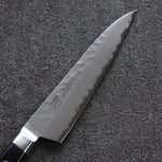 Seisuke VG5 Martelé Kasumitogi Petite-utilité  120mm Bois de pakka noir Manipuler - japanny-FR