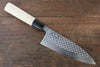 Sakai Takayuki Kasumitogi White Steel Shippou engraving Deba - japanny-FR