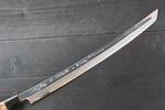 Sakai Takayuki Rinka Silver Steel No.3 Mirrored Finish Sakimaru Takohiki  390mm Lacquered with Sheath - japanny-FR