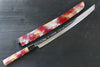 Sakai Takayuki Rinka Silver Steel No.3 Mirrored Finish Sakimaru Takohiki  390mm Lacquered with Sheath - japanny-FR