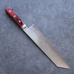 Seisuke VG10 33couche Finition miroir Damas Kirituke Gyuto  210mm Bois de pakka rouge Manipuler - japanny-FR