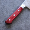 Seisuke VG10 33couche Finition miroir Damas Kirituke Gyuto  210mm Bois de pakka rouge Manipuler - japanny-FR