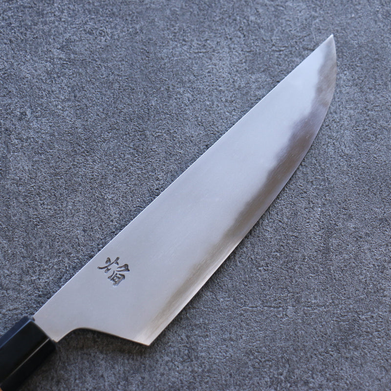 Sakai Takayuki Homura Hien Acier Bleu No.2 Gyuto  210mm L'if Manipuler avec Gaine - japanny-FR