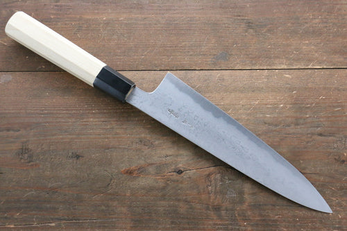 Sakai Kikumori Acier Bleu No.1 Damas Gyuto  210mm Magnolia Manipuler - japanny-FR