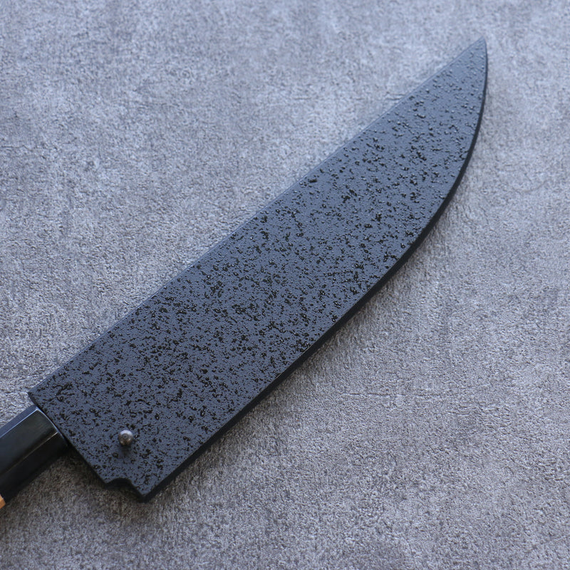 Sakai Takayuki Homura Hien Acier Bleu No.2 Gyuto  210mm L'if Manipuler avec Gaine - japanny-FR