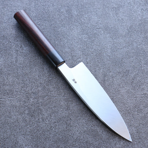 Seisuke Acier Bleu Kasumitogi Funayuki  180mm Bois de rose Manipuler - japanny-FR