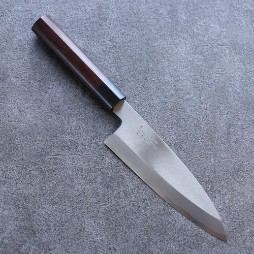 Seisuke Acier Blanc Kasumitogi Nakiri  180mm Bois de rose Manipuler - japanny-FR