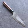 Seisuke Acier Blanc Kasumitogi Funayuki  165mm Bois de rose Manipuler - japanny-FR