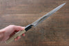 Sakai Kikumori VG10 Finition en miroir Sujihiki  240mm Magnolia Manipuler - japanny-FR