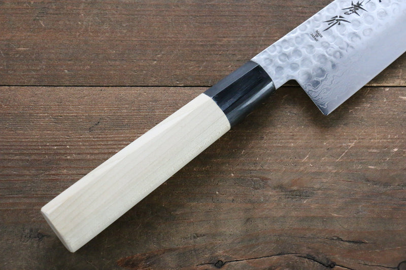 Sakai Takayuki AUS10 45 Couche de Damas Gyuto  240mm Magnolia Manipuler - japanny-FR