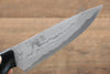 Kazuo Nomura Acier Blanc No.2 Damas Gyuto  120mm Micarta Manipuler - japanny-FR