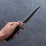 Yu Kurosaki Gekko Noveaux VG-XEOS Petite-utilité  130mm Bois d'ébène Manipuler - japanny-FR