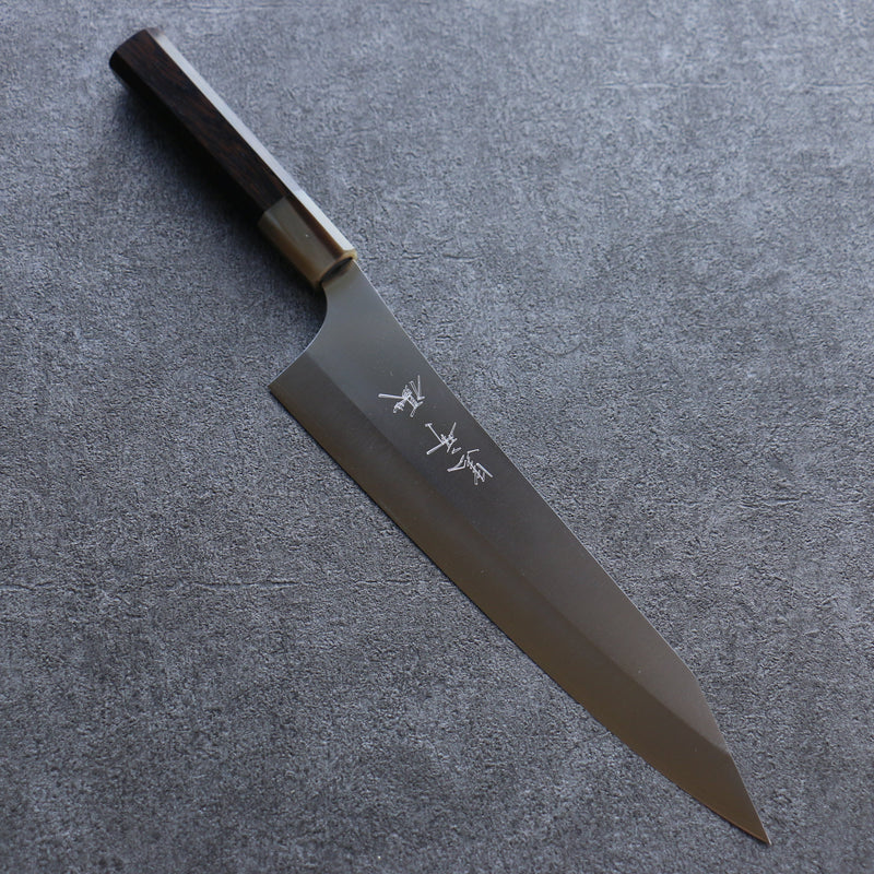 Yu Kurosaki Gekko Noveaux VG-XEOS Gyuto  240mm Bois d'ébène Manipuler - japanny-FR
